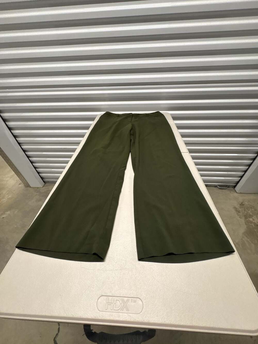 Courtenay Olive Wide Leg Dress Pants